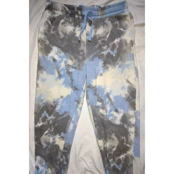 5/$25 Sz Med Sweatpants Metro Joggers Tie Dye Athletic Running Drawstring - Picture 5 of 7